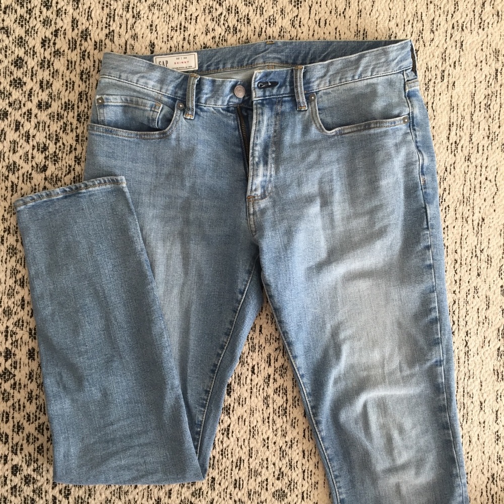 Gap Skinny 32 Jeans Light wash denim